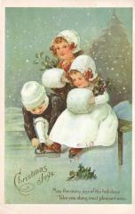 Postcard: Christmas card