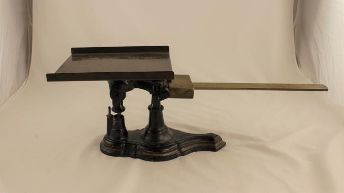 Postal Scale used in Clay County Courthouse