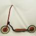 Scooter, red-painted metal