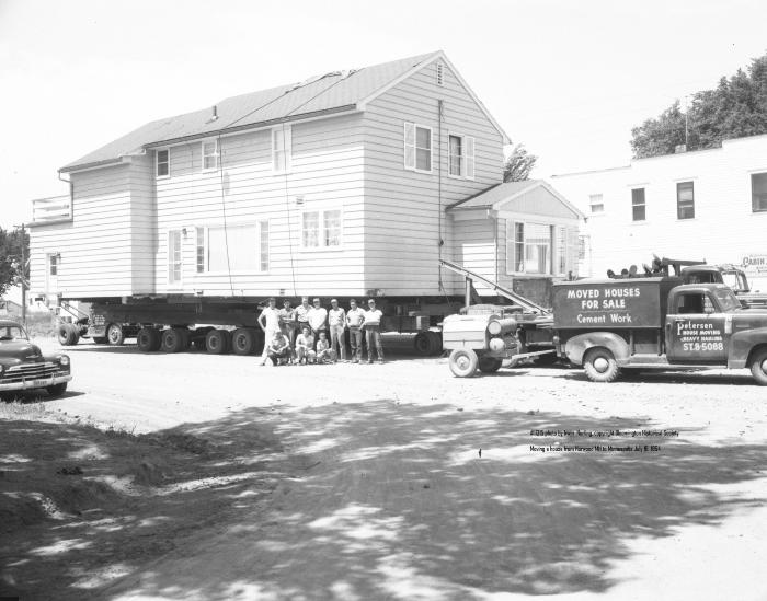 Photo: Peterson house moving company