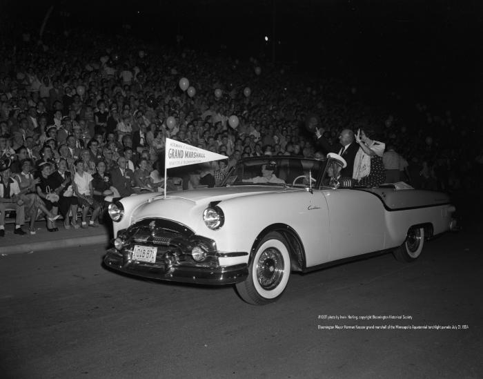 Photo: Aquatennial parade 1954