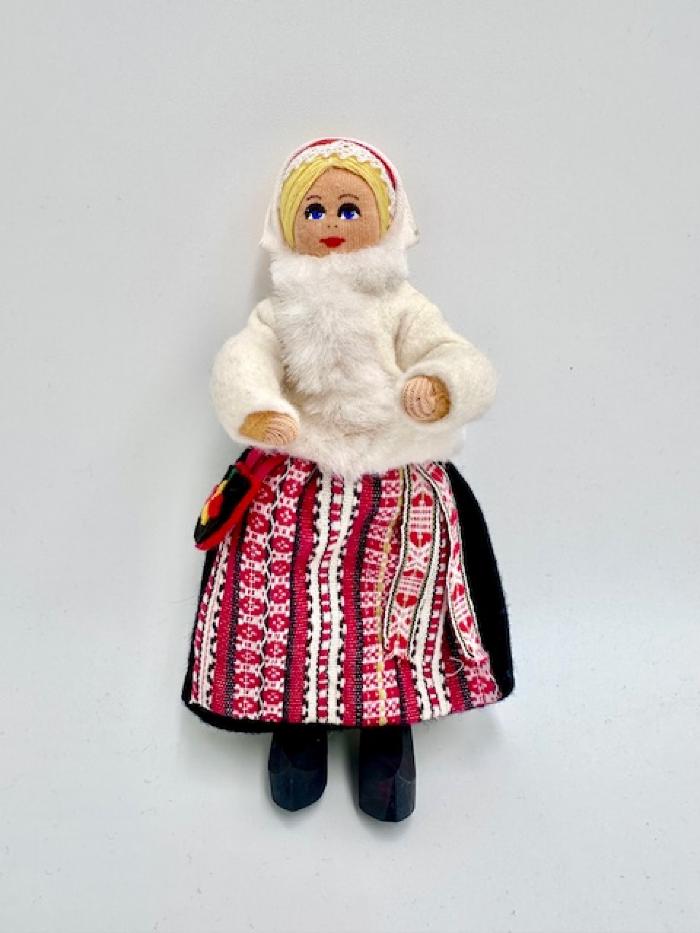 Leksand Folkdräkt Charlotte Weibull Doll: Doll