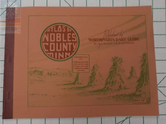 1954 Atlas of Nobles County Minnesota