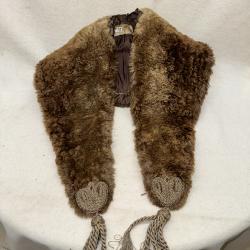 Beaver fur muff and neckpiece