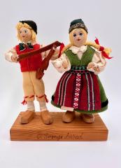 Östra Göinge Folkdräkt: Doll