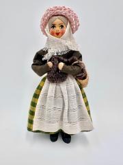 Gotland Knitter in Folkdräkt: Doll