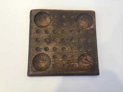 Chinese Checkers Board, circa 1890 - 1900