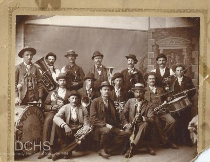 Photograph The Mantorville Cornet Band