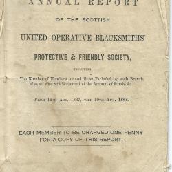 Annual report of the Scottish United Operative Blacksmiths