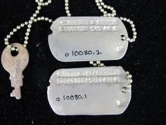 2 dog tags