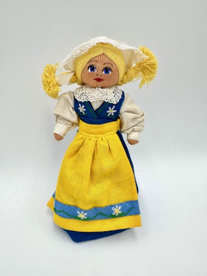 Swedish National Folk Costume: Doll