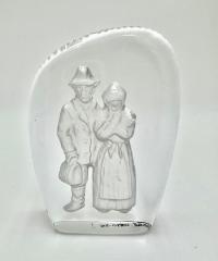 The Emigrants: Glass Sculpture