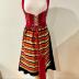 Rattvik Vest with Attached Pocket Purse: Folk Dress