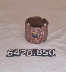 Log-Shaped Candle Holder