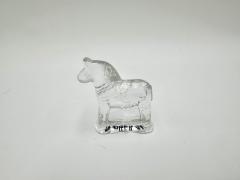 Glass Dala Horse: Dala Horse