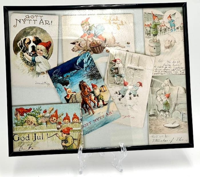 Tomten God Jul Cards by Jenny Nystrom: Print