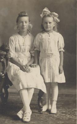 Gerda Christofferson (Erickson) and Edythe Christofferson (Franzen)