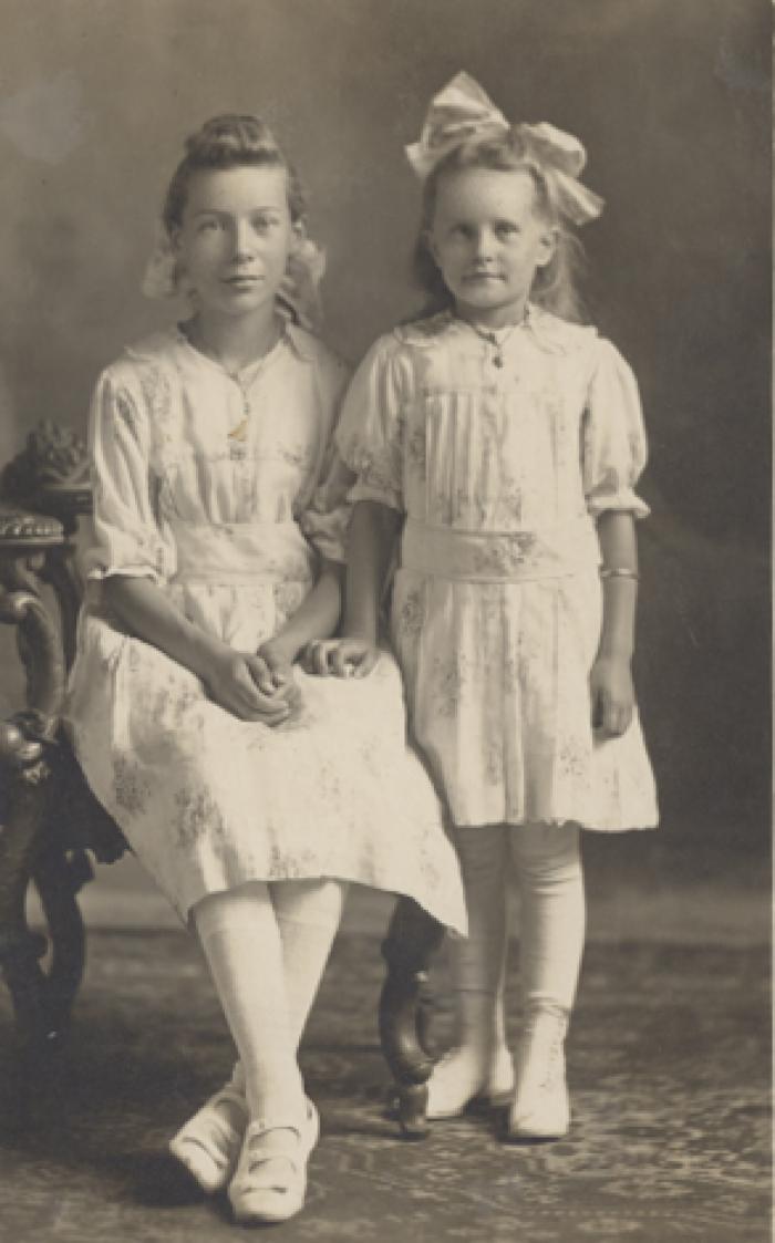 Gerda Christofferson (Erickson) and Edythe Christofferson (Franzen)
