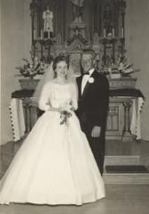 Wedding of Geraldine (Geri) Miller and Franklin Pehrson