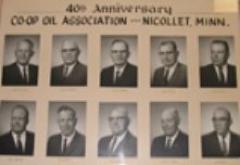 10 Coop Board Members at the Nicollet 40th Anniversary of the Co-op Oil Association