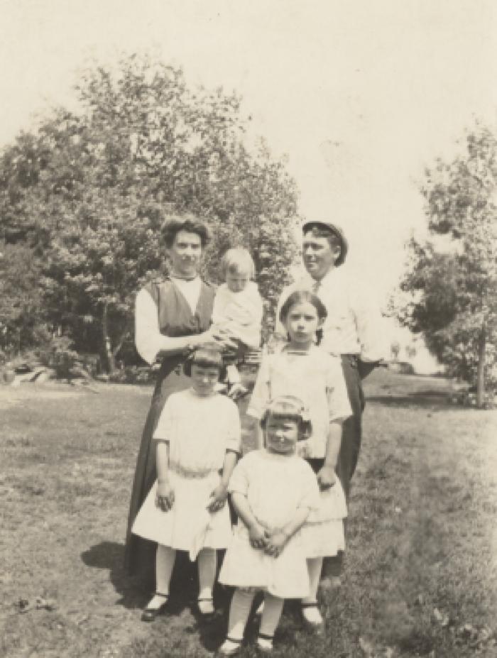 William Ewald and Martha Ginkel Ewald family