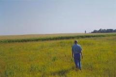 Charles Johnson on the Prairie