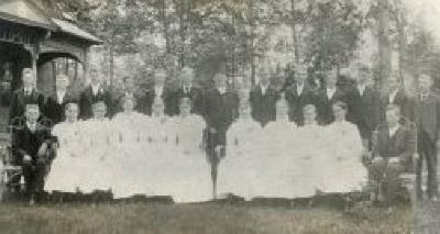 1898 Bernadotte Lutheran Confirmation