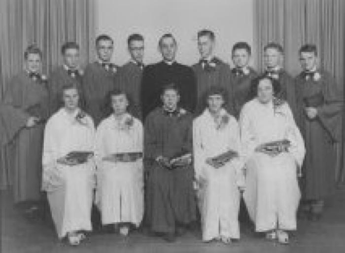 Trinity Lutheran Church Confirmation Class, 1951