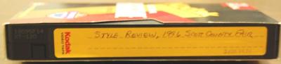 4-H Style Review Video Tape, 1996