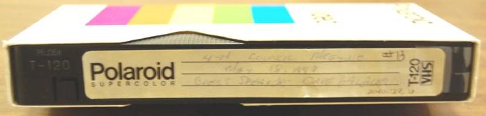 4-H Dave Gallager Speaker Video Take, 1989