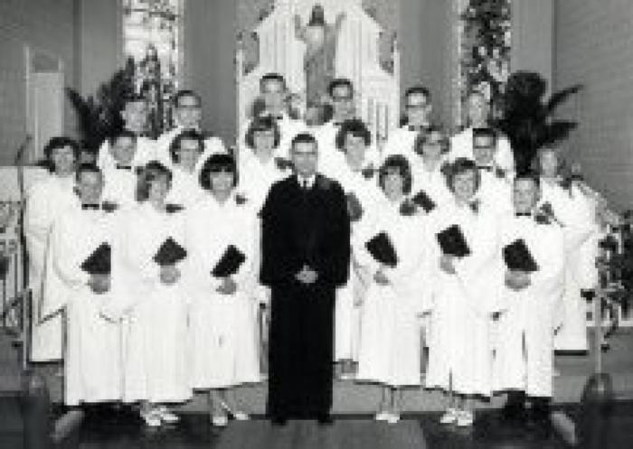 Trinity Lutheran Church Confirmation Class, 1966