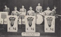 Clifford Mollert and his Band, Saint Peter, Minn., c.1947.