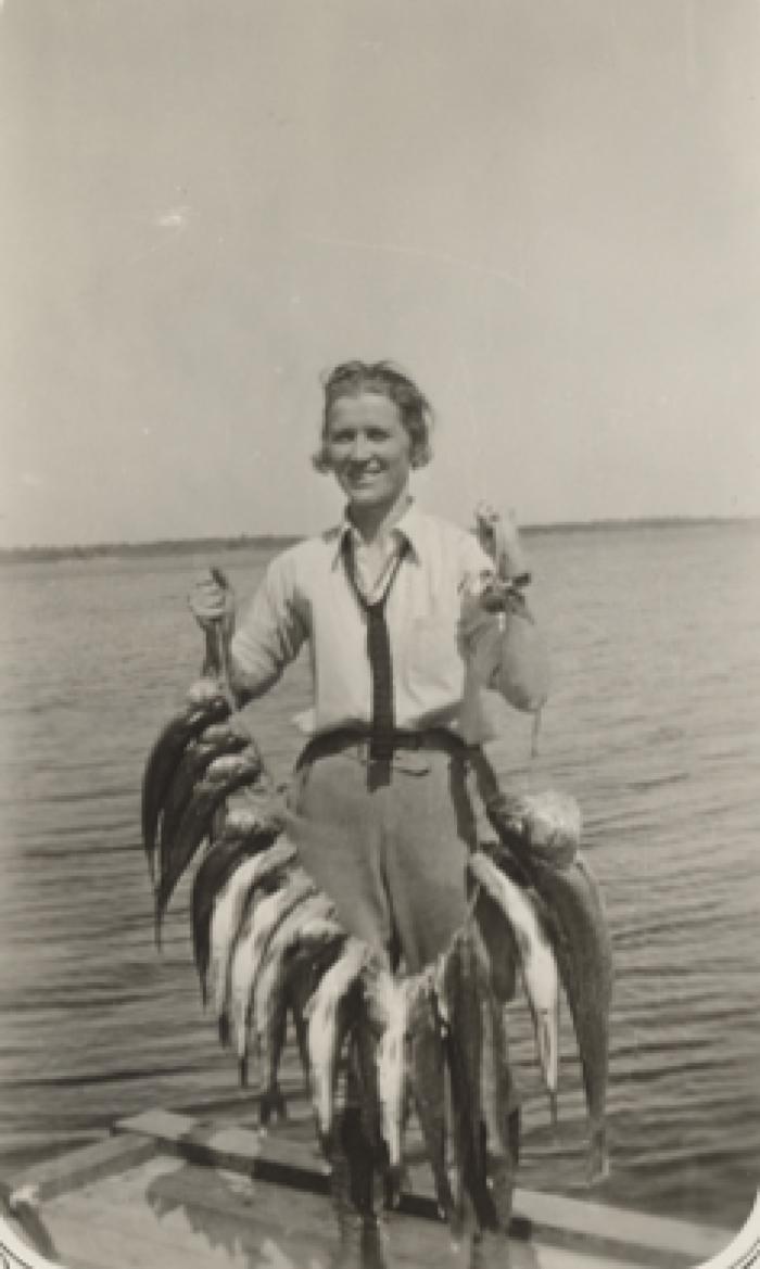 Ruth Laumann fishing record