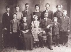 The Carl and Christina Eisenacher Ulrich family.