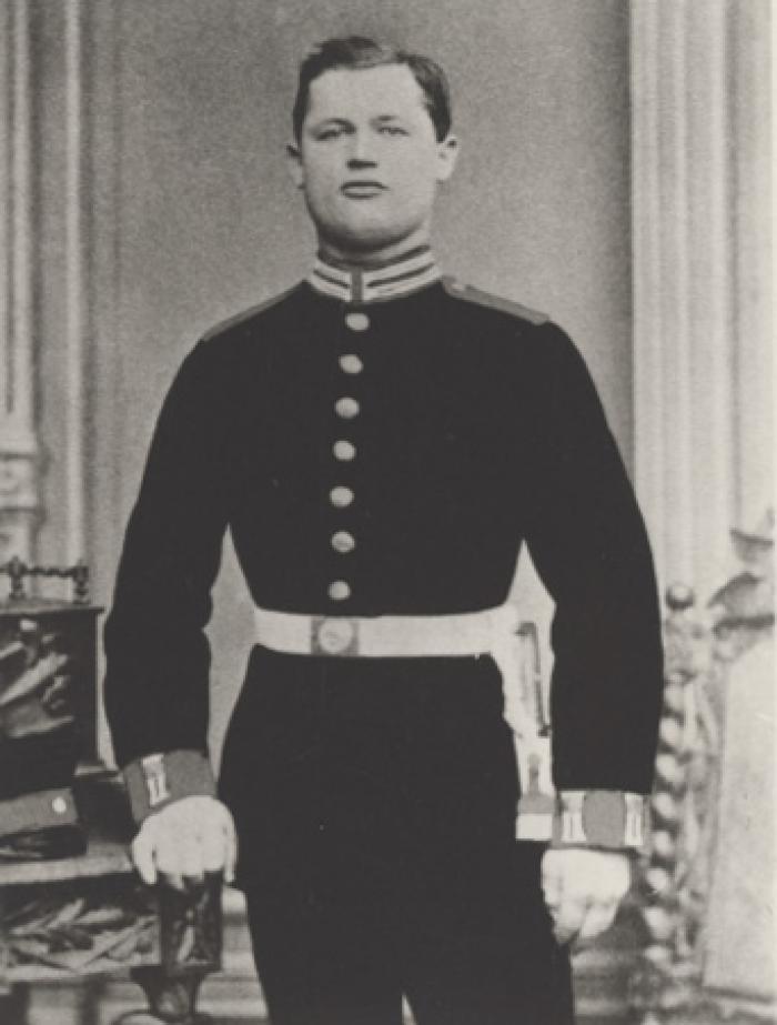 Carl Wilhelm Ulrich, in a military uniform, Germany.