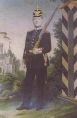 Carl Wilhelm Ulrich, in a military uniform, Germany.