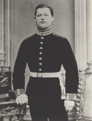 Carl Wilhelm Ulrich, in a military uniform, Germany.