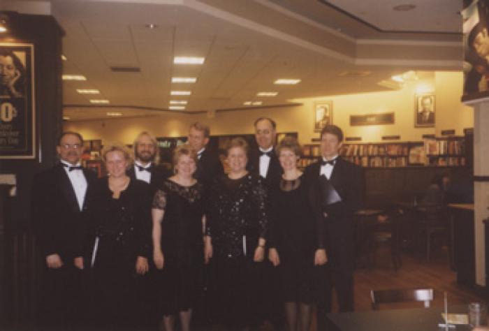 Riverlights, Christmas concert at Barnes and Noble, River Hills Mall, Mankato, 1998.