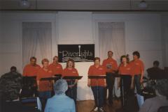 Riverlights performing for the piano fundraiser at Arts & Heritage, 1996.