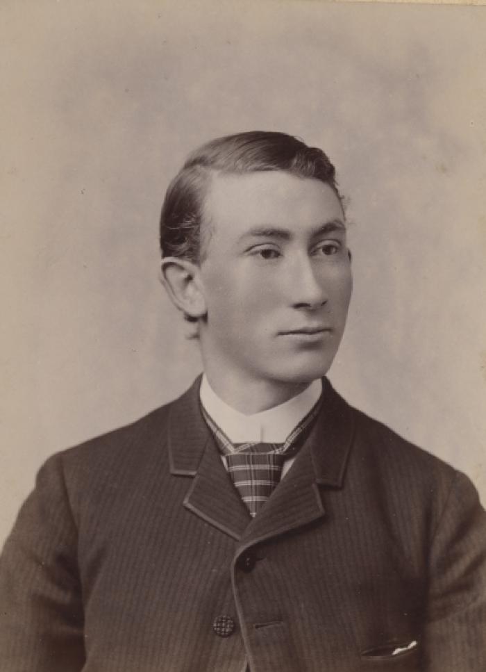 Henry Whipple Daniels, c.1885.