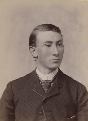 Henry Whipple Daniels, c.1885.