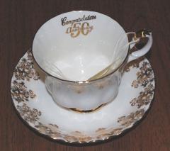 50th Anniversary Tea Cup