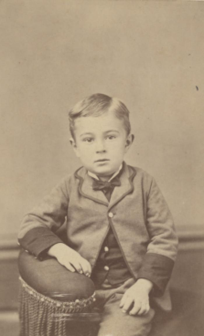 Photo of C.H. Clark as a child