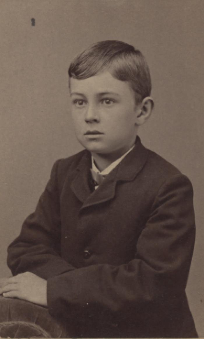 Photo of C.H. Clark as a child