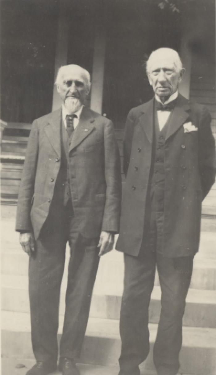 James Clark and Dr. Asa W. Daniels