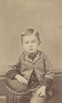 Photo of C.H. Clark as a child