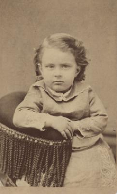 Photo of C.H. Clark as a child