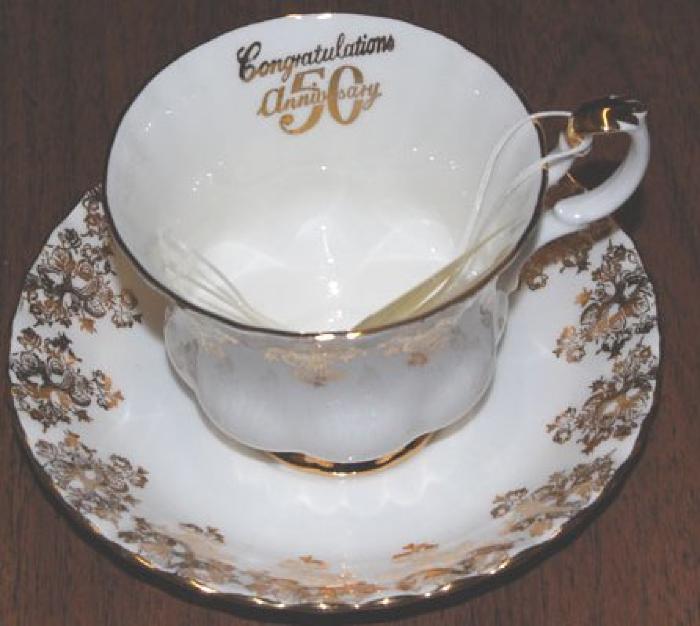 50th Anniversary Saucer