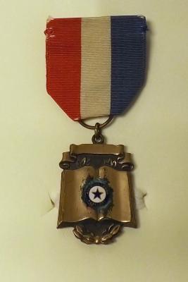 American Legion Commemorative Medal to Harriet Schmitt, 1939