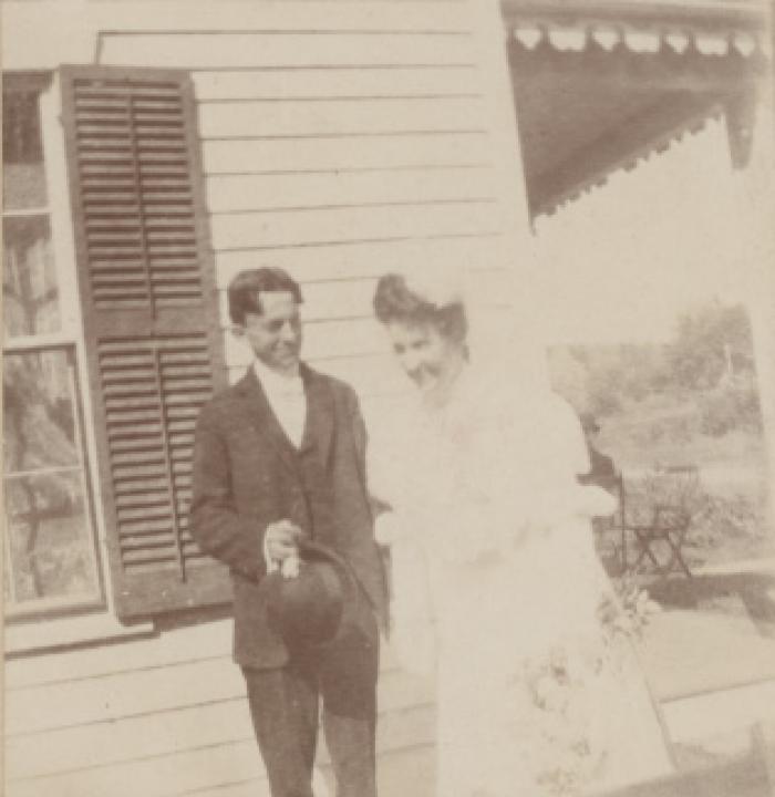 Wedding photo Alf and Ida Kayser